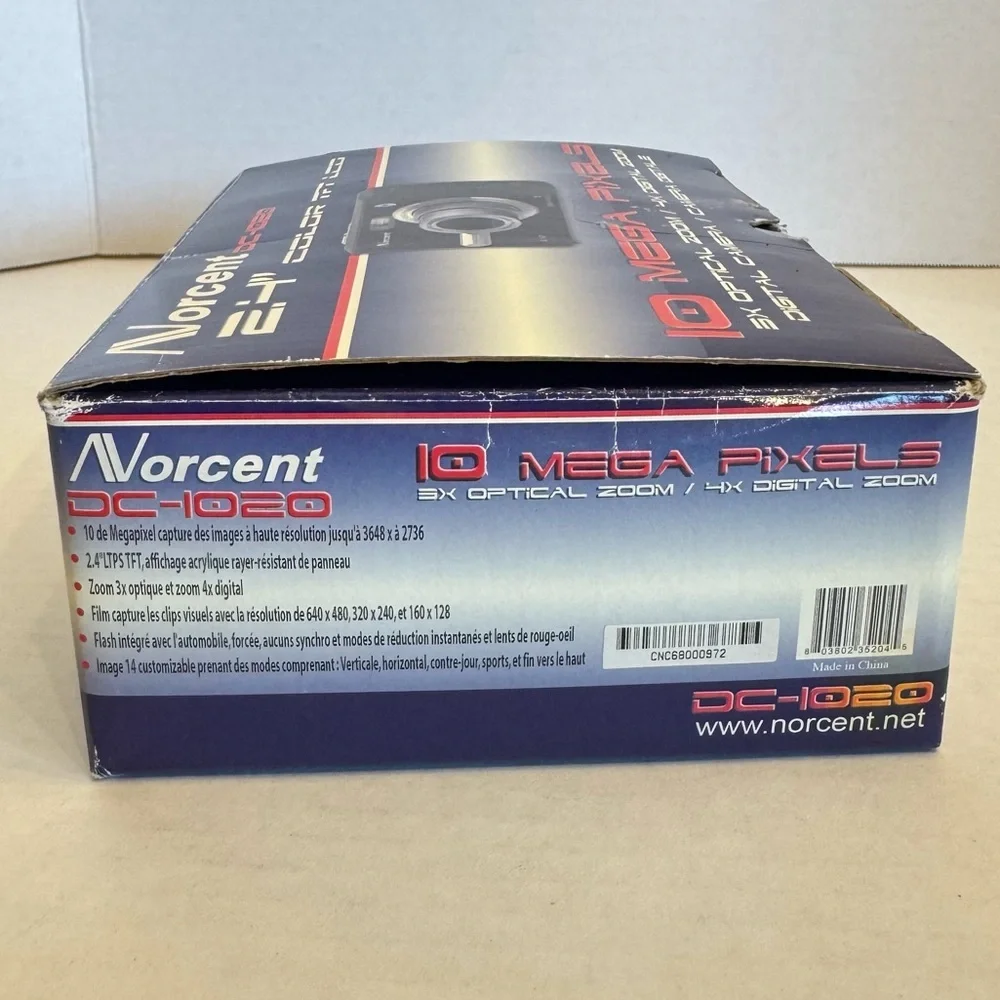 Norcent DC-1020 Digital Camera 10 Megapixel with 2.4